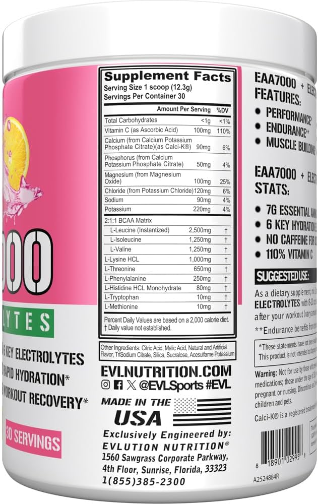 Pink Lemonade + Electrolytes