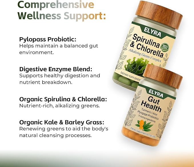 Gut Health + Spirulina