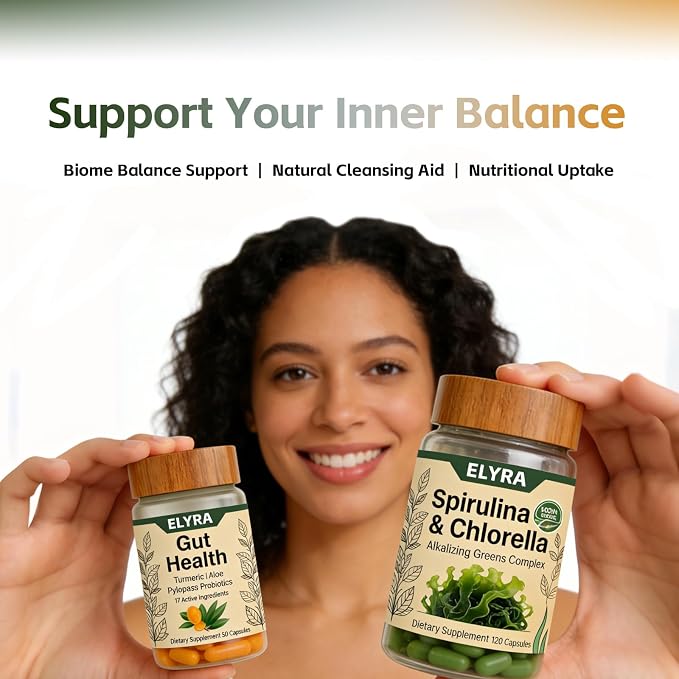 Gut Health + Spirulina