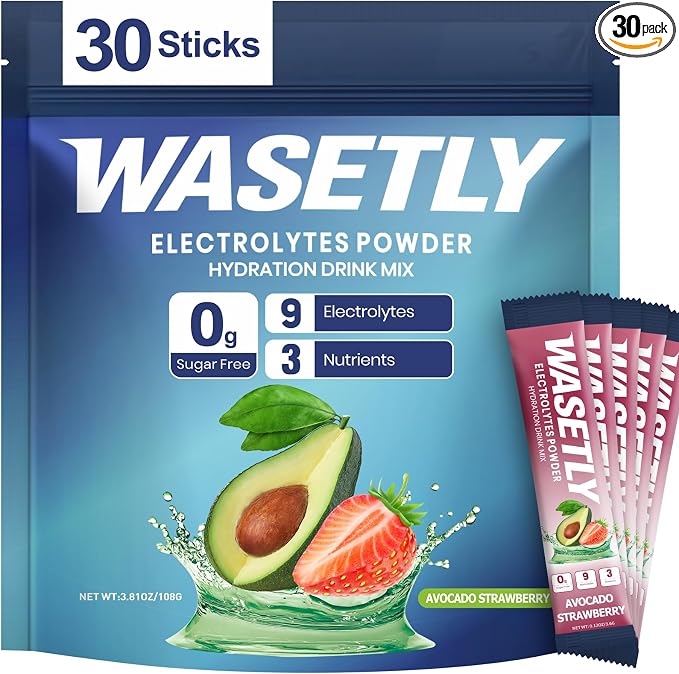 Green (Avocado Strawberry Flavor)