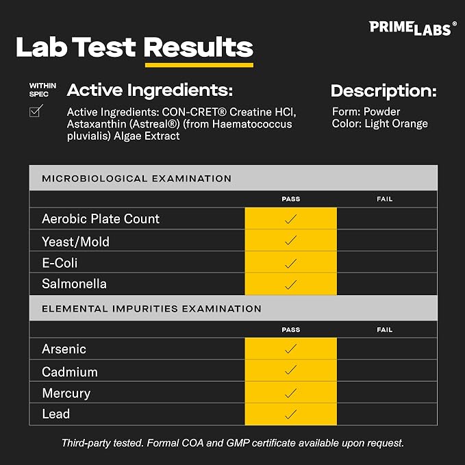 Creatine Hcl + Astaxanthin