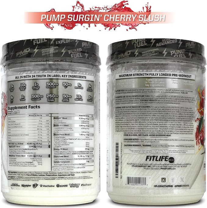 All-in - Pump Surgin’ Cherry Slush