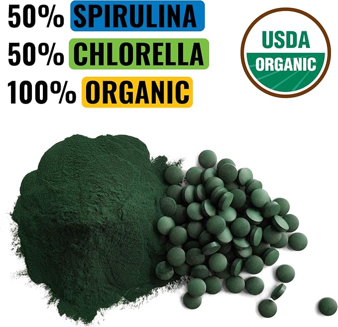 Spirulina Chlorella (2-pack)