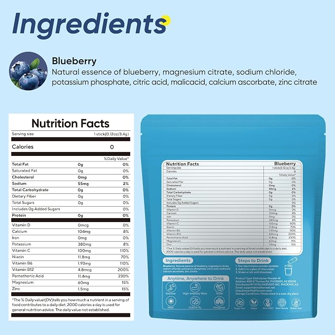 Blue(blueberry Flavor)
