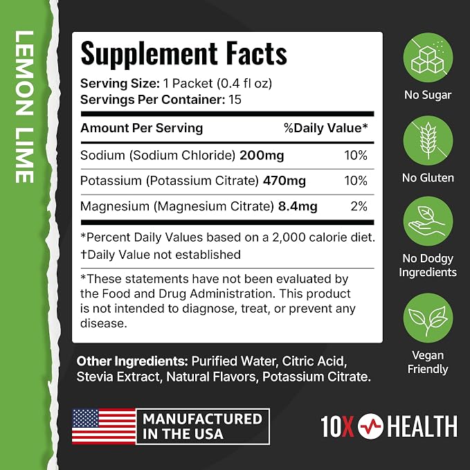 Liquid - Hydration Lemon Lime