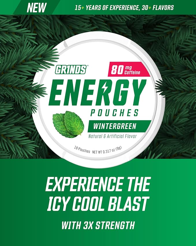 3-pack (Blue Raspberry, Pina Colada, Wintergreen Energy)