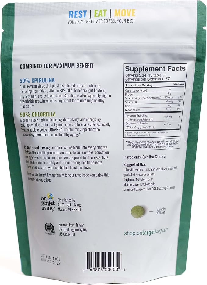 Spirulina Chlorella